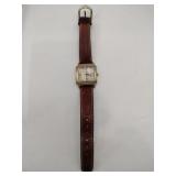 Gitano Quartz watch leather band vintage
