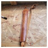 Leather rifle strap
