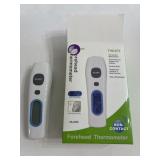 Non-contact LED forehead thermometer