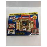 Battery Daddy storage case with tester