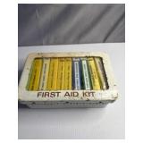 Metal-case first aid kit features modular