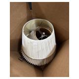 Lamp shades and light bulb assorted