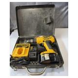 vintage DeWalt 14.4V XRP cordless drill kit with