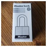 Master lock combination lock with instructions