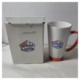 White castle mug