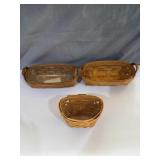Longaberger Hbaskets x3 1998, 97 and 93 with