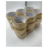 3 packs of 6 rolls of packing tape