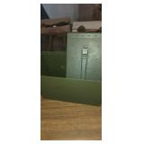 Military style ammo can metal