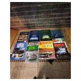 Large lot of vintage auto books.