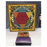 Straits Chinese checkers board with