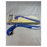 DR SCHOLLï¿½s handheld massager used. Works