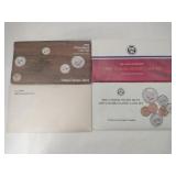 1980,1985,1987,1989 uncirculated mint  sets