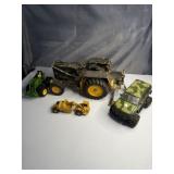 ERTL Ford 7500 die-cast backhoe loader