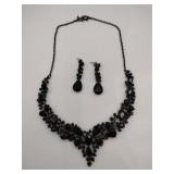 Black tone Australian crystal statement piece