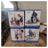 Long john silver Norman rockwell mugs