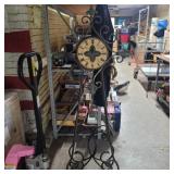 New metal decorative clock 5ft tall