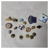 Assorted pins