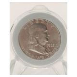 1963 Franklin half dollar