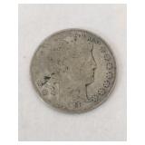 1911 Barber half dollar