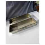 Assortment of different sized baking trays and