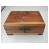 Mother wooden trinket box