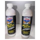 2 New Lucas Oil Gun Metal Polish & Tumbler Media