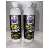 2 New Lucas Oil Gun Metal Polish & Tumbler Media