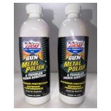 2 New Lucas Oil Gun Metal Polish & Tumbler Media