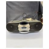 Sony CFD-F10 portable CD, cassette, and