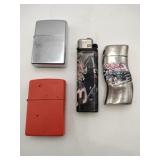 2 Zippo and novelty Dale Earnhardt lighters