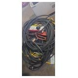 Heavy duty extension cord assortment and