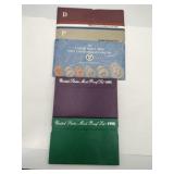 1984 1991 1998 uncirculated proof sets