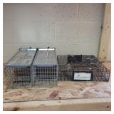 3 small traps