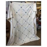 handmade patchwork quilt Irish Chain pattern