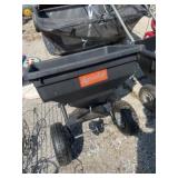 Agra-fab pull behind broadcast spreader
