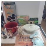 Decorative items flag, wall art, figures and more