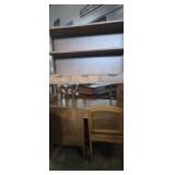 Dixie furniture 2pc desk with matching chair ,
