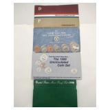 1984 1991 1998 uncirculated proof sets