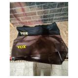 Two Vox amp covers. One for Vox AC30 combo amp.
