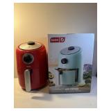 Dash Compact Air Fryer (red) with original box 2