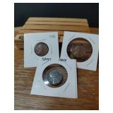 3 VERY OLD HARD TO FIND PENNIES1926,1956,1943