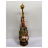 Holy Family tabletop tree 16 inch tall condition