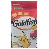 3 full size bags of Pokï¿½mon shaped goldfish