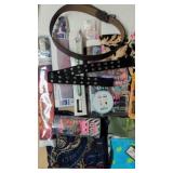 Crating kits, handkerchiefs, belts, & more