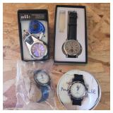 2 Pepsi watch, binlihuan, and unmarked watch