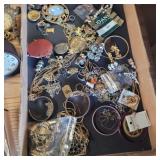 Assorted costume jewelry