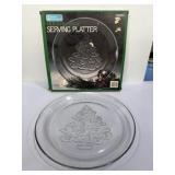 Anchor Servingware Holiday magic serving platter