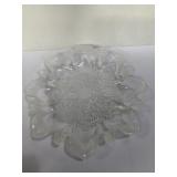 vintage Mikasa Christmas Story clear and frosted