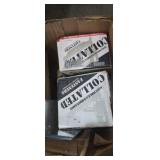 Metal angle brackets and fasteners