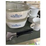 Corning Ware detachable twist-lock casserole dish